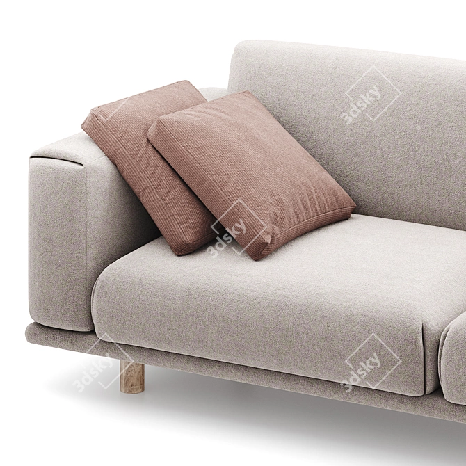 Carero Sofa | 260x98x87 cm 3D model image 3