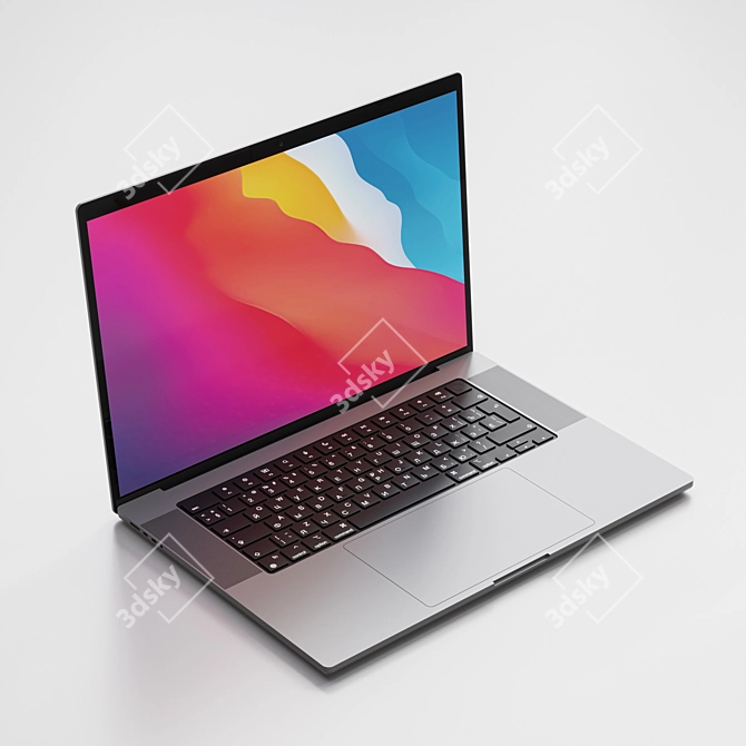 Apple MacBook Pro 16 Model 3D model image 5