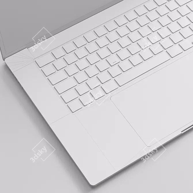 Apple MacBook Pro 16 Model 3D model image 6