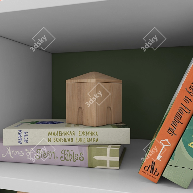 Kids Room Decor Set 3D model image 7