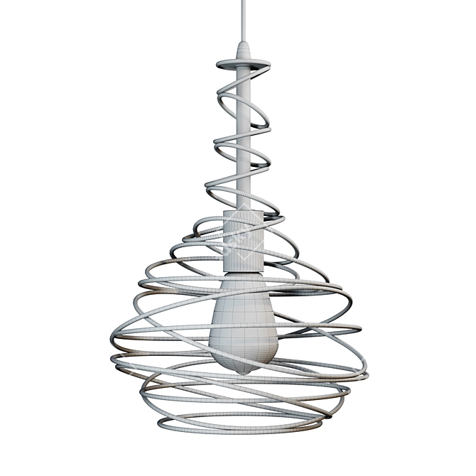 Industrial Arc Hanglamp 3D model image 2