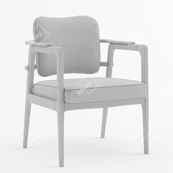 Modern Armchair Tanah Collection 3D model image 3