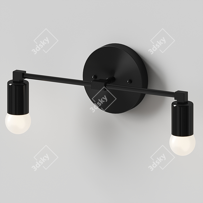 Vintage Modern Wall Sconce By Illuminate 3D model image 3