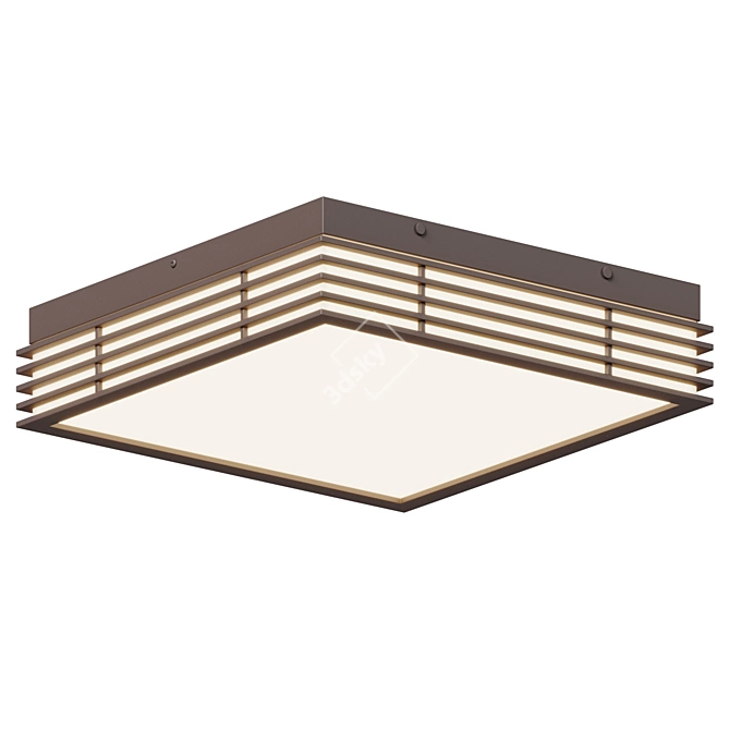 Sonneman Marue LED Flush Mount 3D model image 3