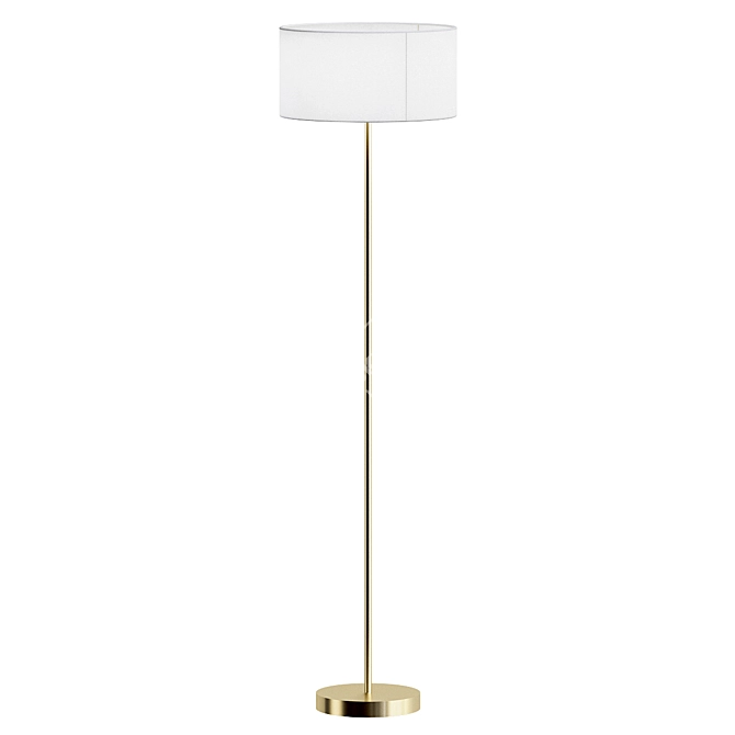 Sleek Modern Design Lamp 3D model image 1