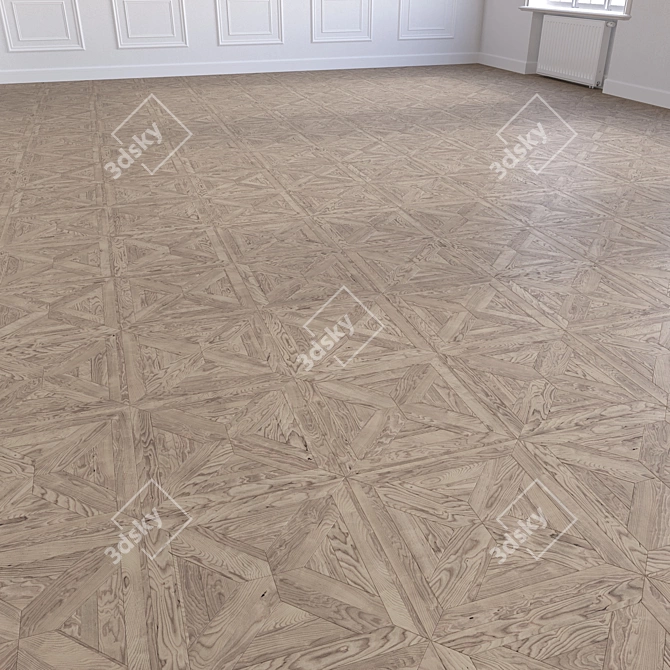 Wooden Floor 3D Model Pack 3D model image 4