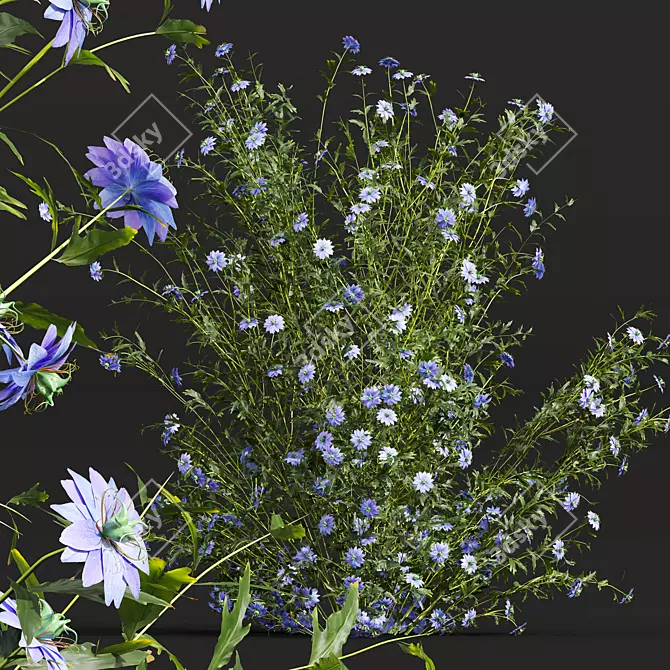 Botanical 3D Plant Collection Offer 3D model image 2