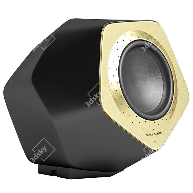 Wireless High-Quality Subwoofer Beolab 19 3D model image 1