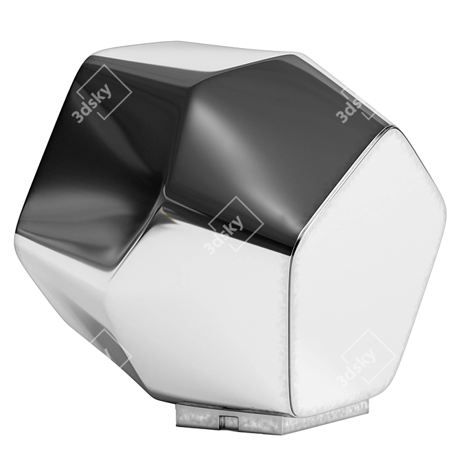 Wireless High-Quality Subwoofer Beolab 19 3D model image 3