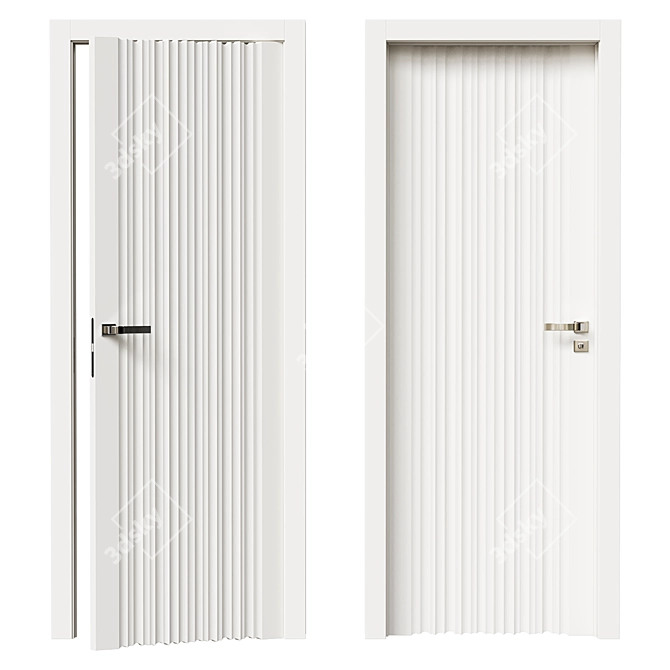 TREND TR16 Bianco Interroom Door 3D model image 1