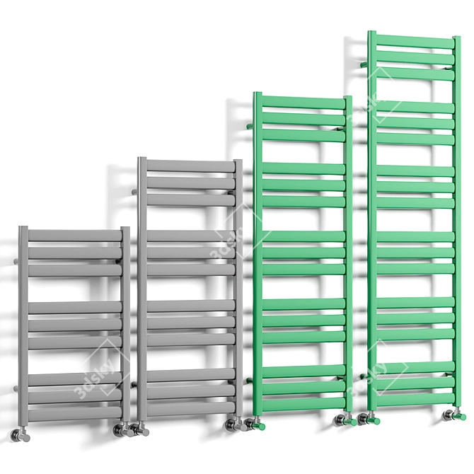 Cordivari NAUSICA Towel Rail 3D model image 1