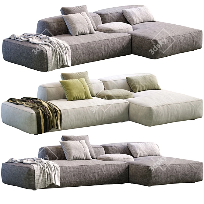 Cloud_Lema Modular Sofa Set 3D model image 1