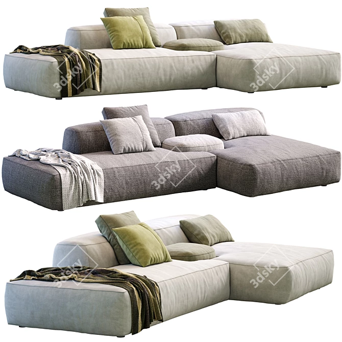 Cloud_Lema Modular Sofa Set 3D model image 2