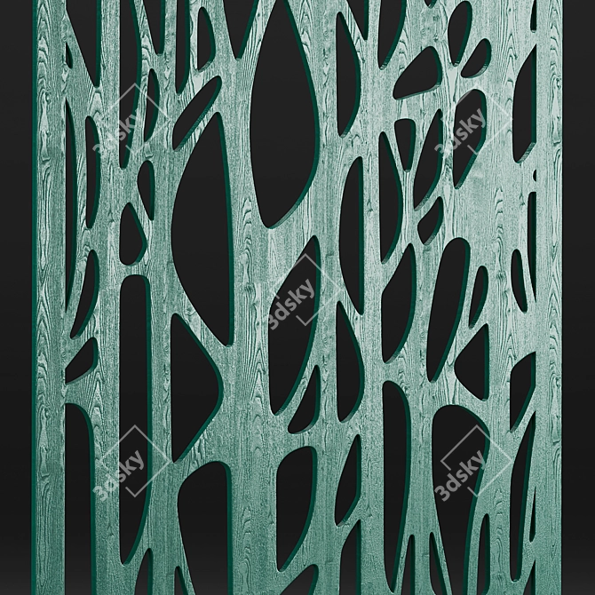 Decorative Panel Set 19 3D model image 5