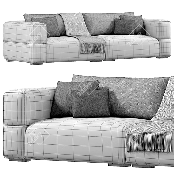 Nohohome ASTOR Sofa 2015 Version 3D model image 4