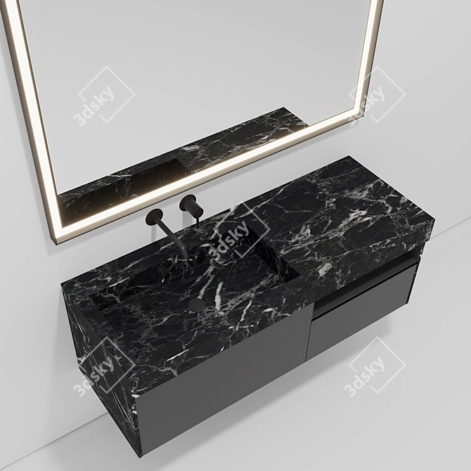 Artisan  Bathroom Vanity Set 3D model image 3