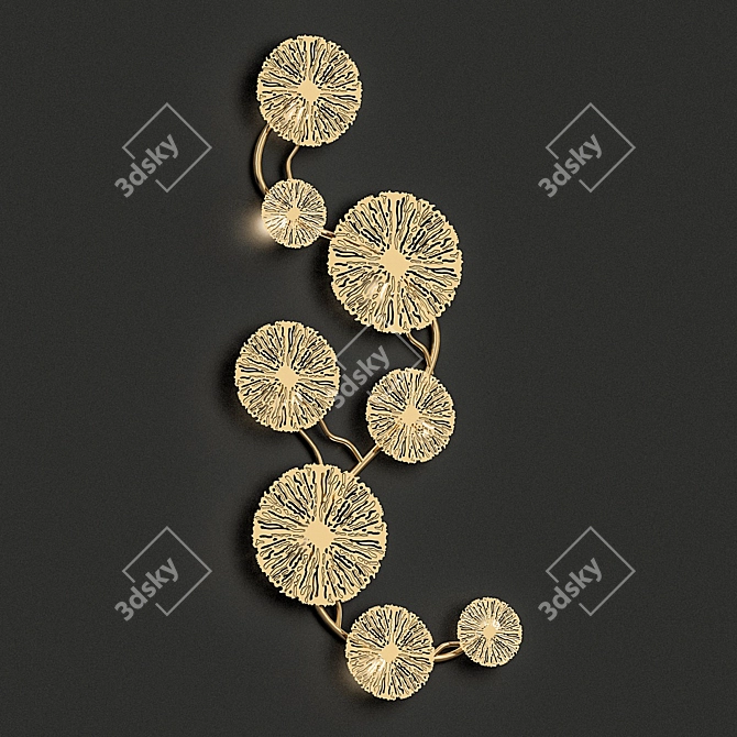 Inca Twig Wall Sconce 140769-26 3D model image 1