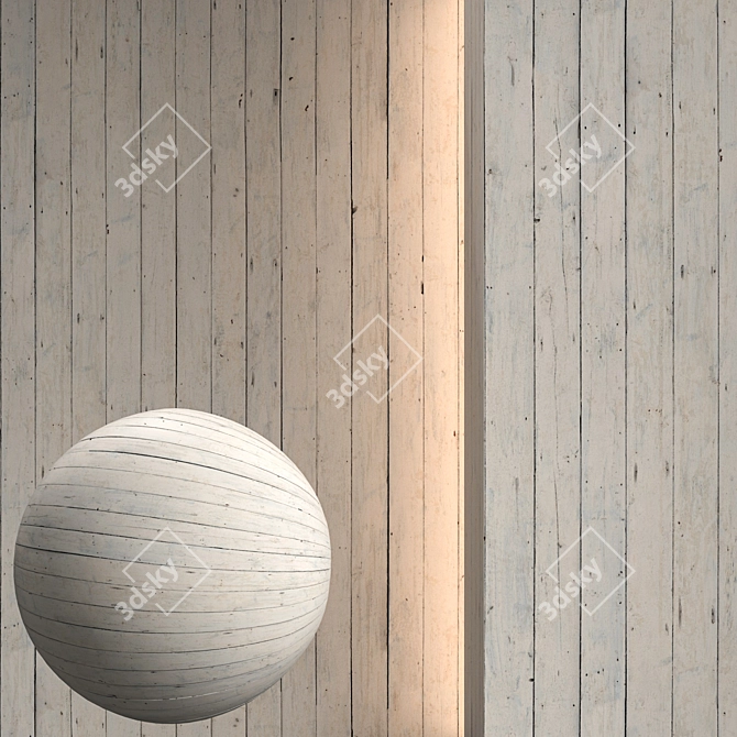 Seamless Wood Texture Pack 3D model image 1