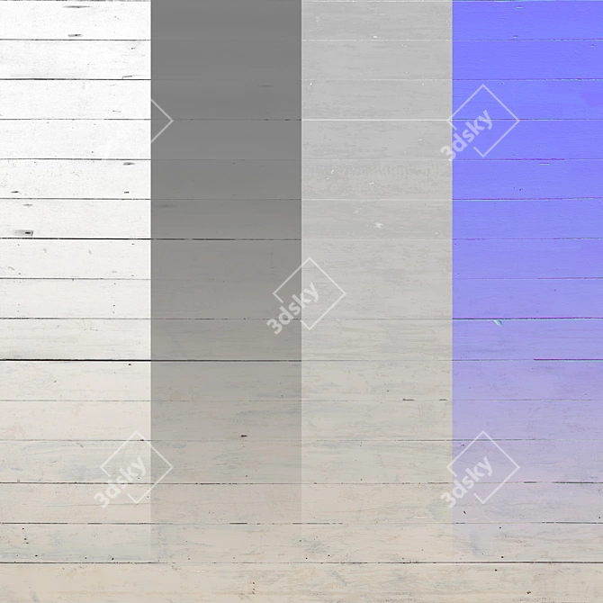 Seamless Wood Texture Pack 3D model image 2