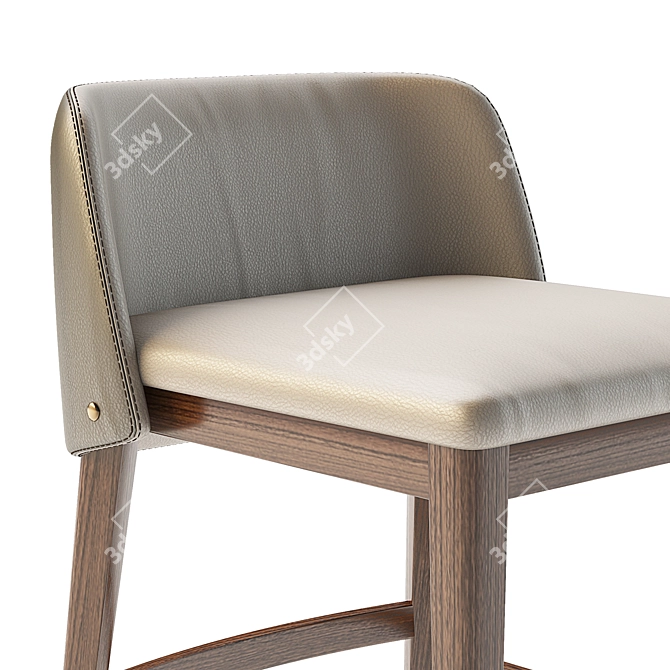 Modern DOMKAPA LOUISE Bar Stool 3D model image 5