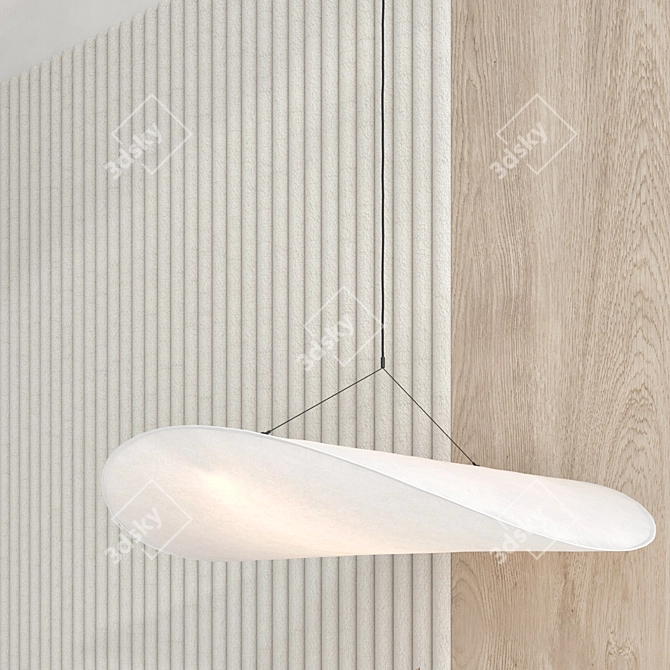 Decorative Wall Panel Set 109 3D model image 2