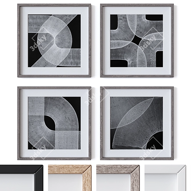 Multifunctional 3D Wall Art Pack 3D model image 1