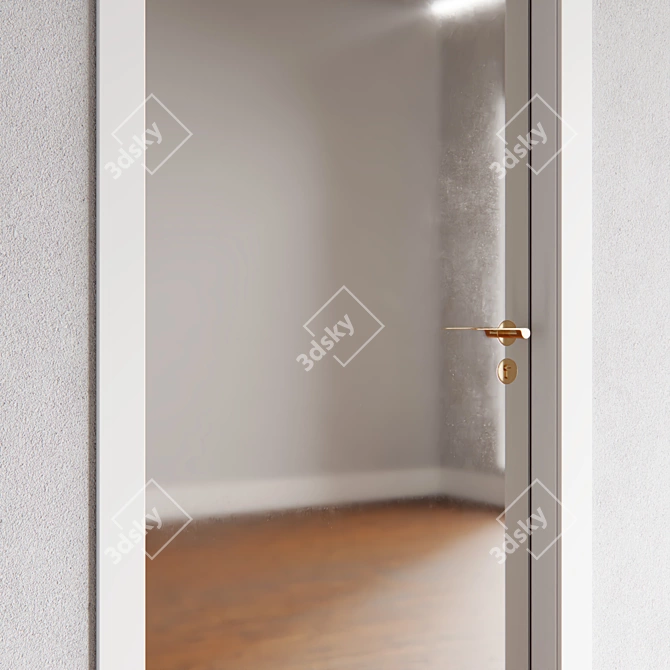 Modern Doors Pack with Textures 3D model image 2