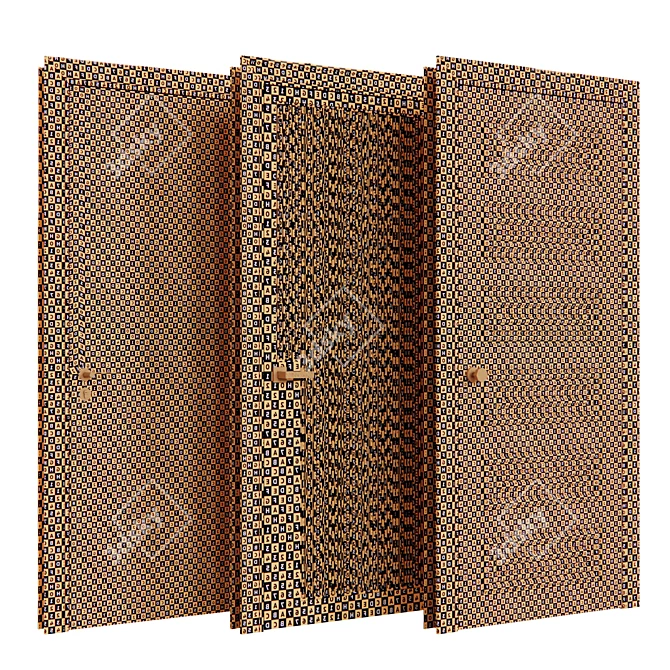 Modern Doors Pack with Textures 3D model image 6