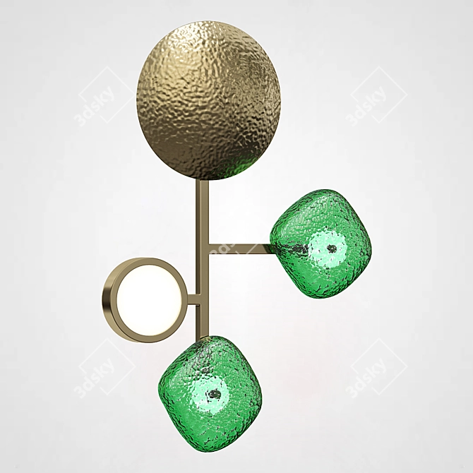 ImperiumLoft Shield A Wall Lamp 3D model image 2