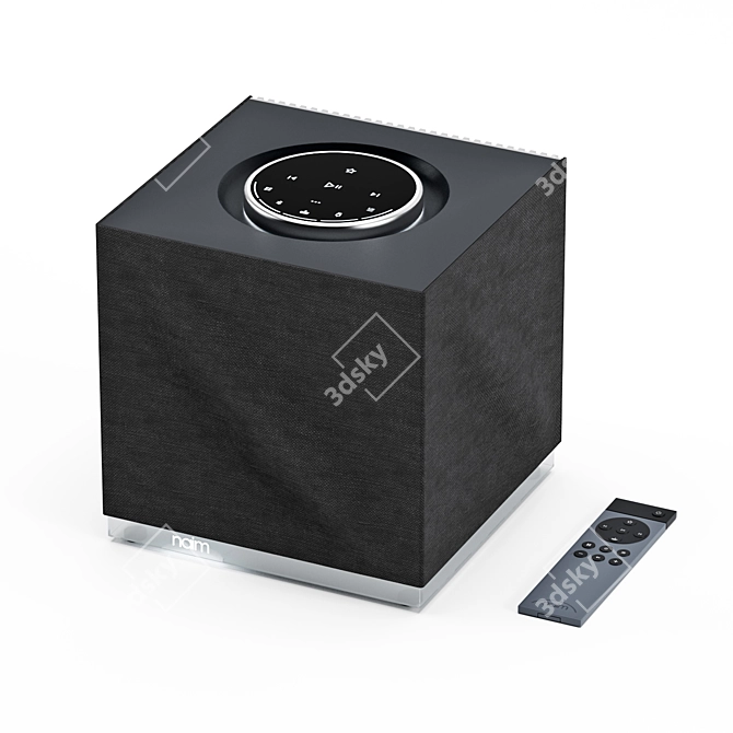 Premium Compact Wireless Music Speaker 3D model image 1