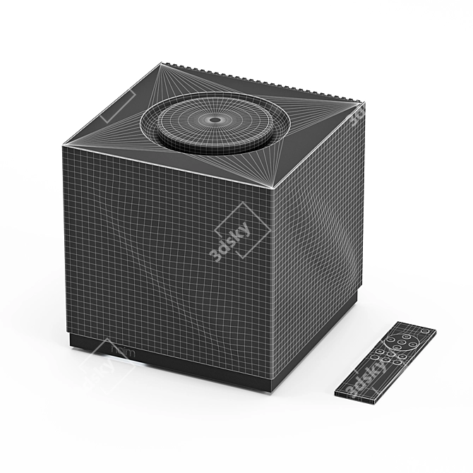 Premium Compact Wireless Music Speaker 3D model image 4