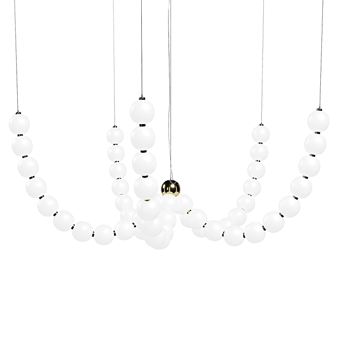 Perla Nova Luce Pendant Light 3D model image 1