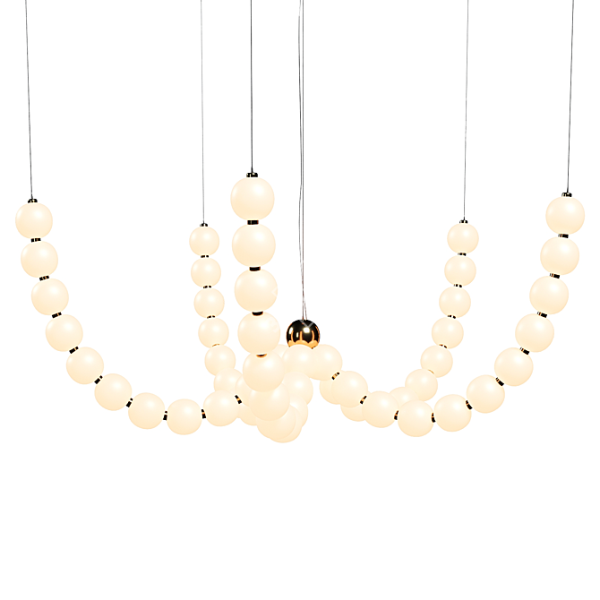 Perla Nova Luce Pendant Light 3D model image 2