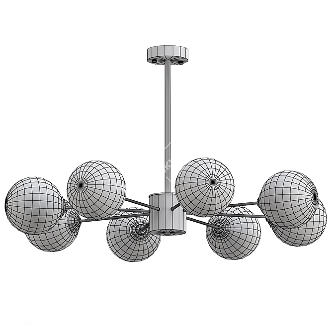 Design Lamps Balls B 3D model image 2