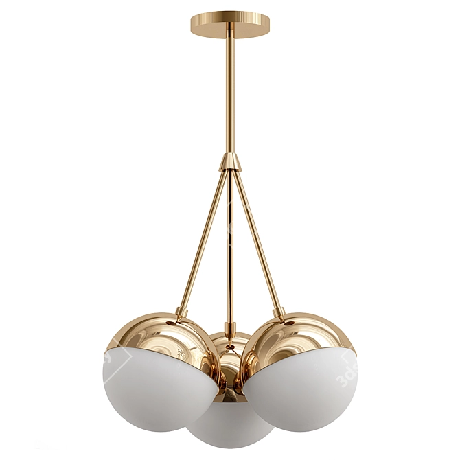 Modern Design Lamp Balls Pendant 3D model image 1