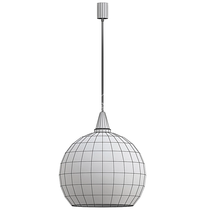 Modern Model Lamp Design "Rame 3D model image 2