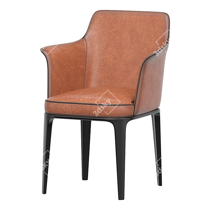 Elegant and Modern Sophie Chair 3D model image 1