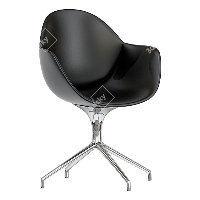 Modern Ergonomic Office Chair 3D model image 1