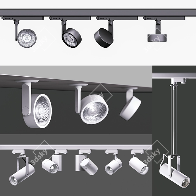 Ceiling Lighting Set: FALDI, KODA 3D model image 6