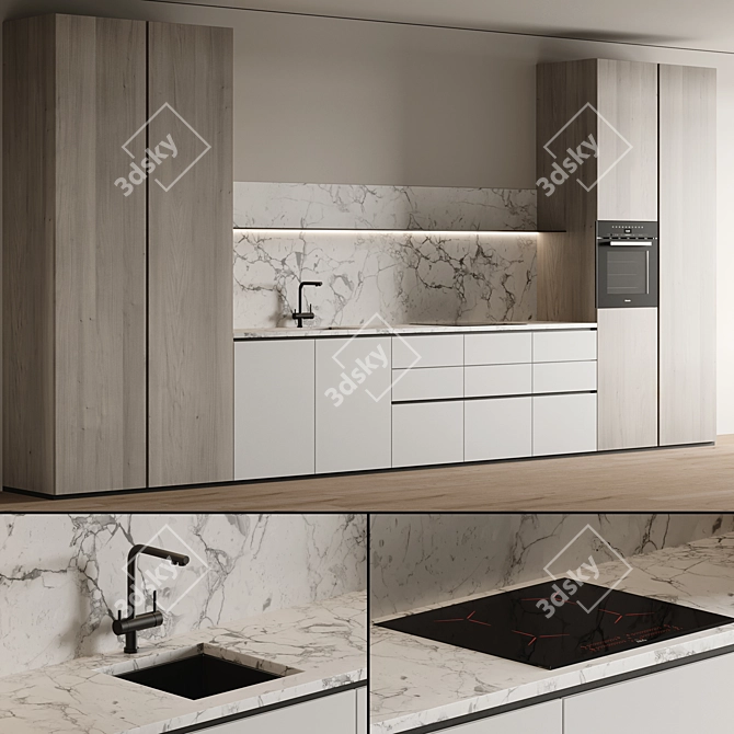 2015 Kitchen Design File Set 3D model image 4