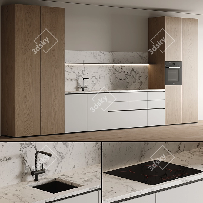 2015 Kitchen Design File Set 3D model image 5