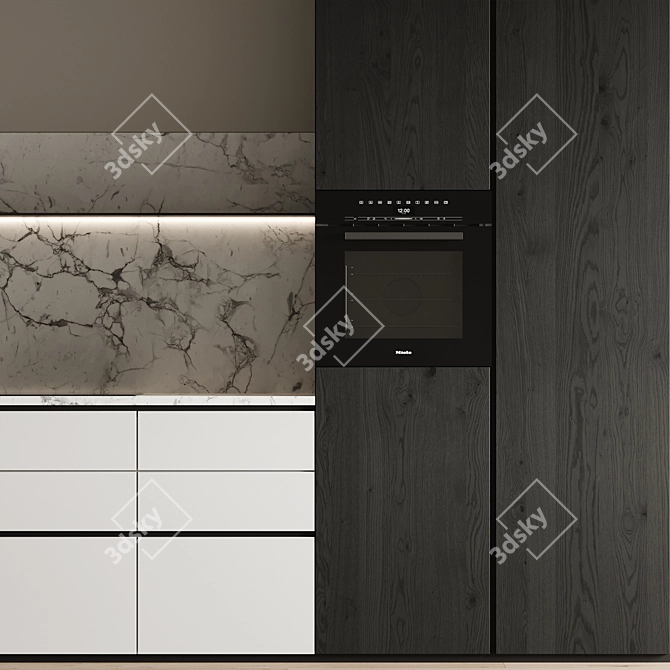 2015 Kitchen Design File Set 3D model image 6