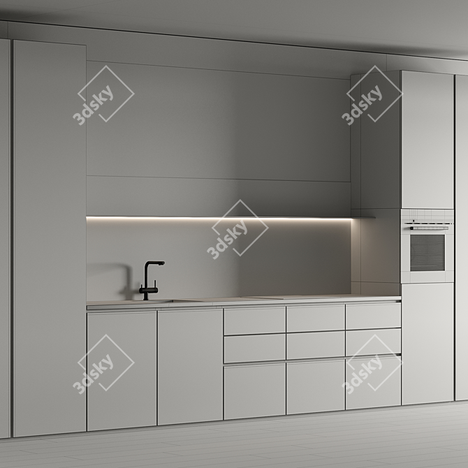 2015 Kitchen Design File Set 3D model image 7