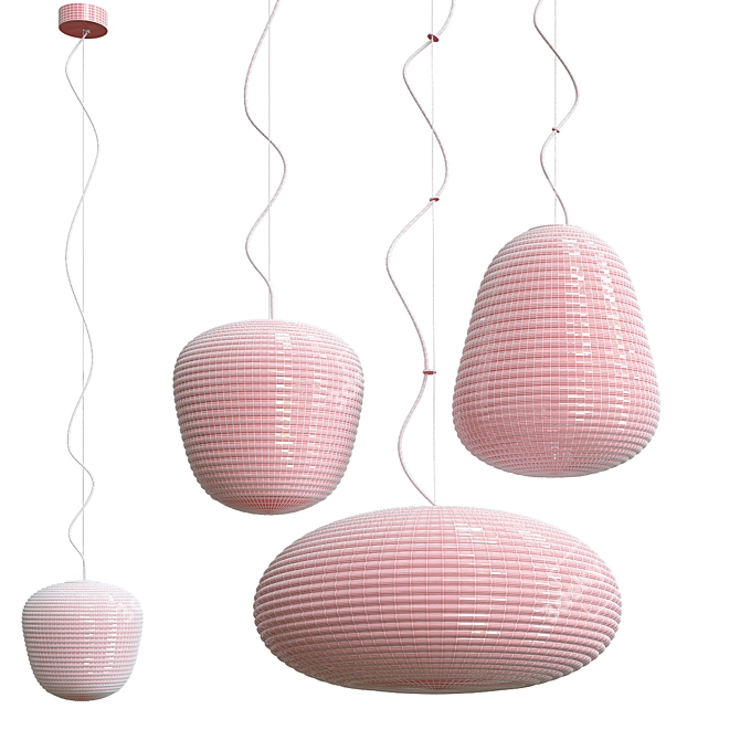 Elegant Palomba Design Lamps 3D model image 2