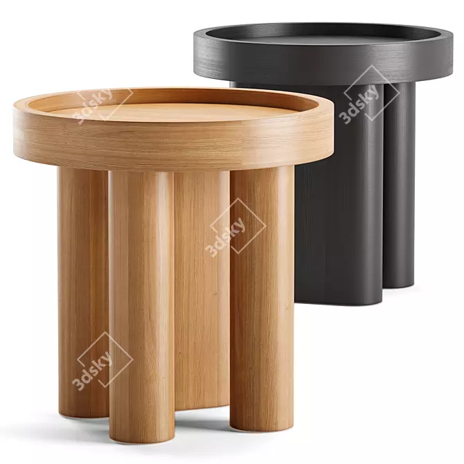 Stylish McNamara Side Table Signify 3D model image 1