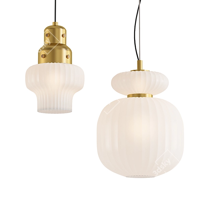 Eddy Kiev Pendant Light Fixture 3D model image 1