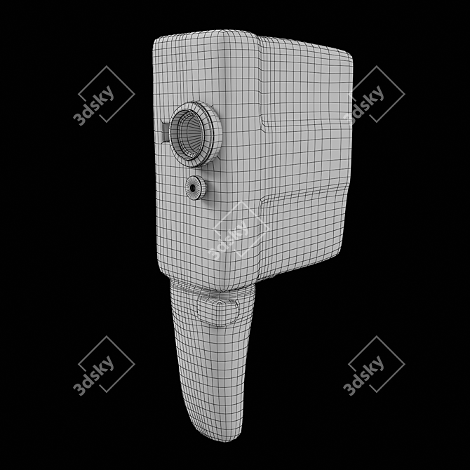 Vintage Sport 4 Video Camera 3D model image 4