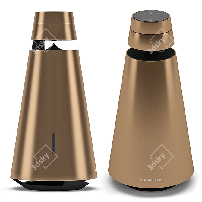 360° Sound Wireless Speaker System 3D model image 2