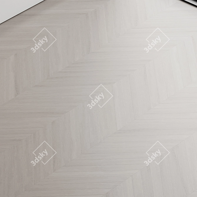 Oak Parquet Board 20 3D model image 3