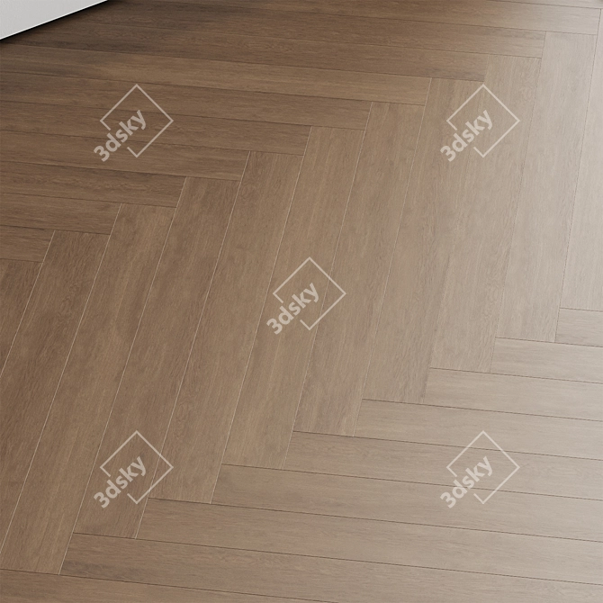 Oak Parquet Board 20 3D model image 6